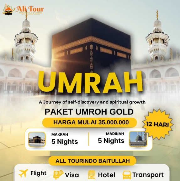 Jemaah paket Umroh Gold